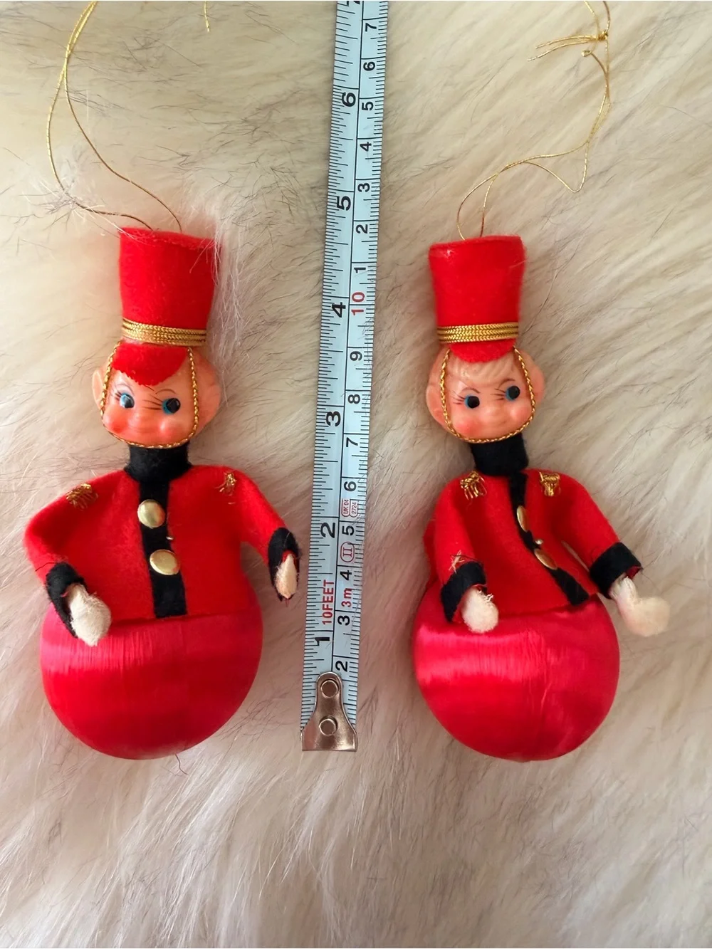 Toy Soldiers (set of 2) mid century ornaments